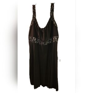 NW Woman Black Evening Dress